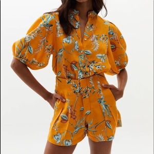 Lanhtropy Frida shorts - Sunshine Size S / 100% organic linen